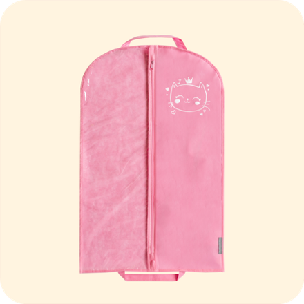 Чехол детский 50х80 Сердечки (розовый)