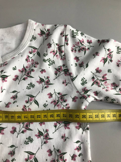 Слип Name it цветочный, на 2/3 года