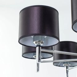 Citilux Аврора CL463181 Люстра с чёрными абажурами