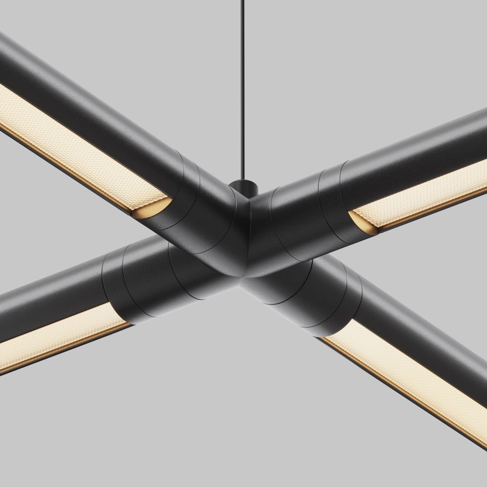 Х-образный вертикальный коннектор для системы без ввода питания Maytoni   CA017TX-B