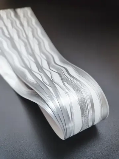 Бордюр для обоев бумажный 4 см окантовка и лента серый