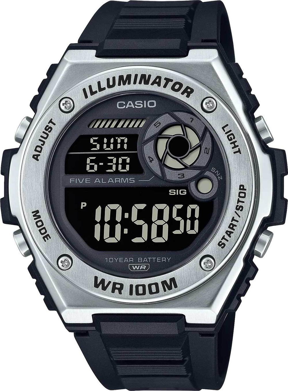 Мужские наручные часы Casio MWD-100H-1B