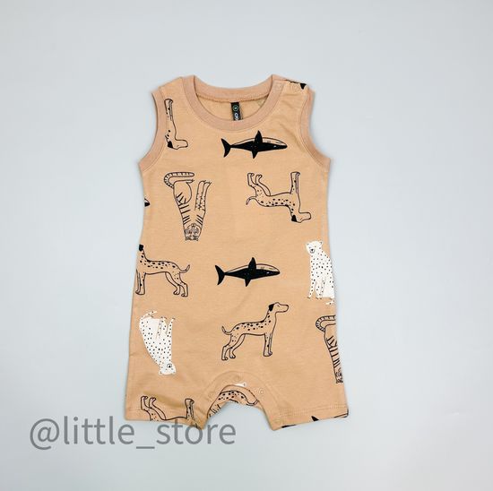 Песочник хлопковый "Мир животных" итальянский песок