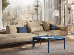 Столик кофейный Saga, 60х60 см, синий