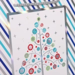 Пакет подарочный «Зимняя нежность» 26*32*10 см, микс