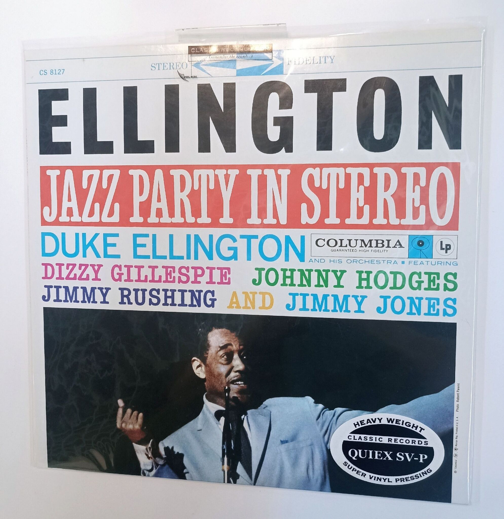 Винтажная виниловая пластинка LP Duke Ellington And His Orchestra Ellington Jazz Party In Stereo Classic Records (USA 1995) (Sealed)