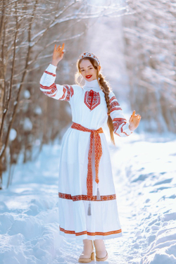 Платье "Лебёдушка"
