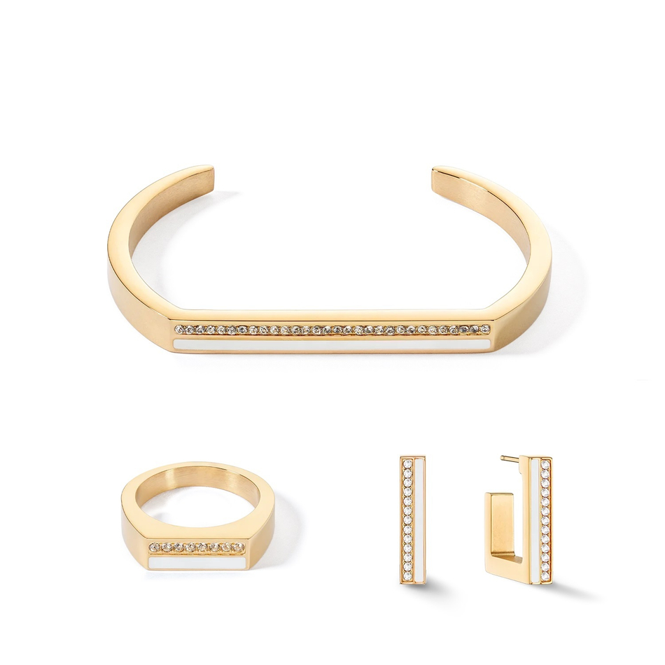 Кольцо Coeur de Lion White-Gold 0133/40-1416 60