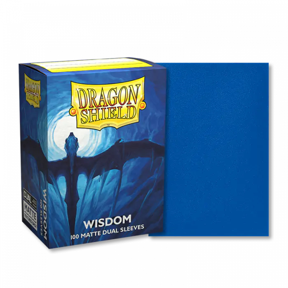 Dragon Shield - протекторы Matte Dual Wisdom - 100 штук