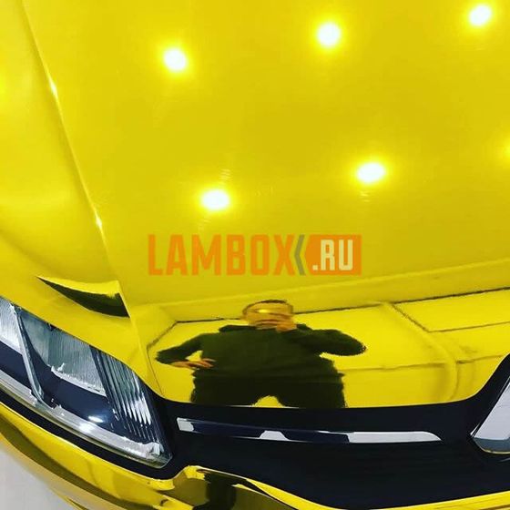 Пленка для авто «Хром — Золото» (Carbins)