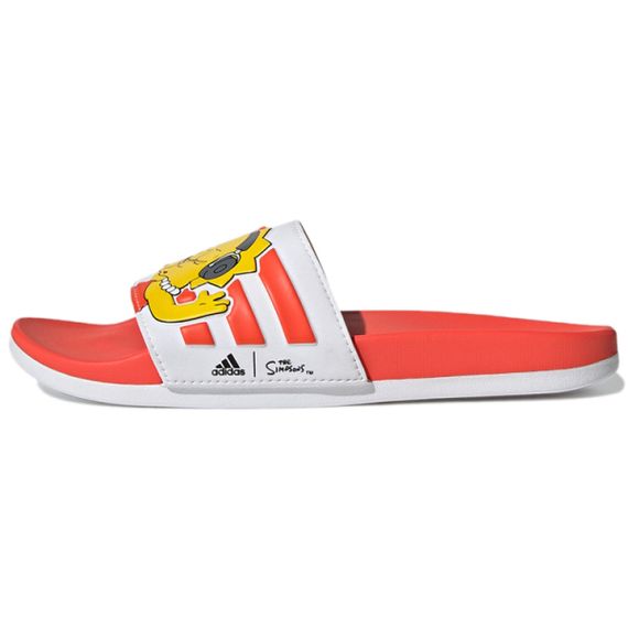 Adidas Adilette Comfort 'Orange Yellow White'