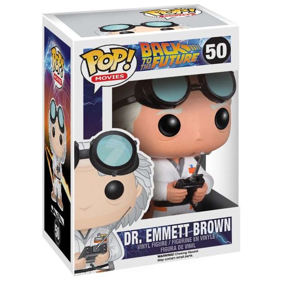 Фигурка Funko POP! Movies BTTF Doc Brown (50) 3399 / Фигурка Фанко ПОП! по мотивам франшизы "Назад в будущее", Эммет Браун