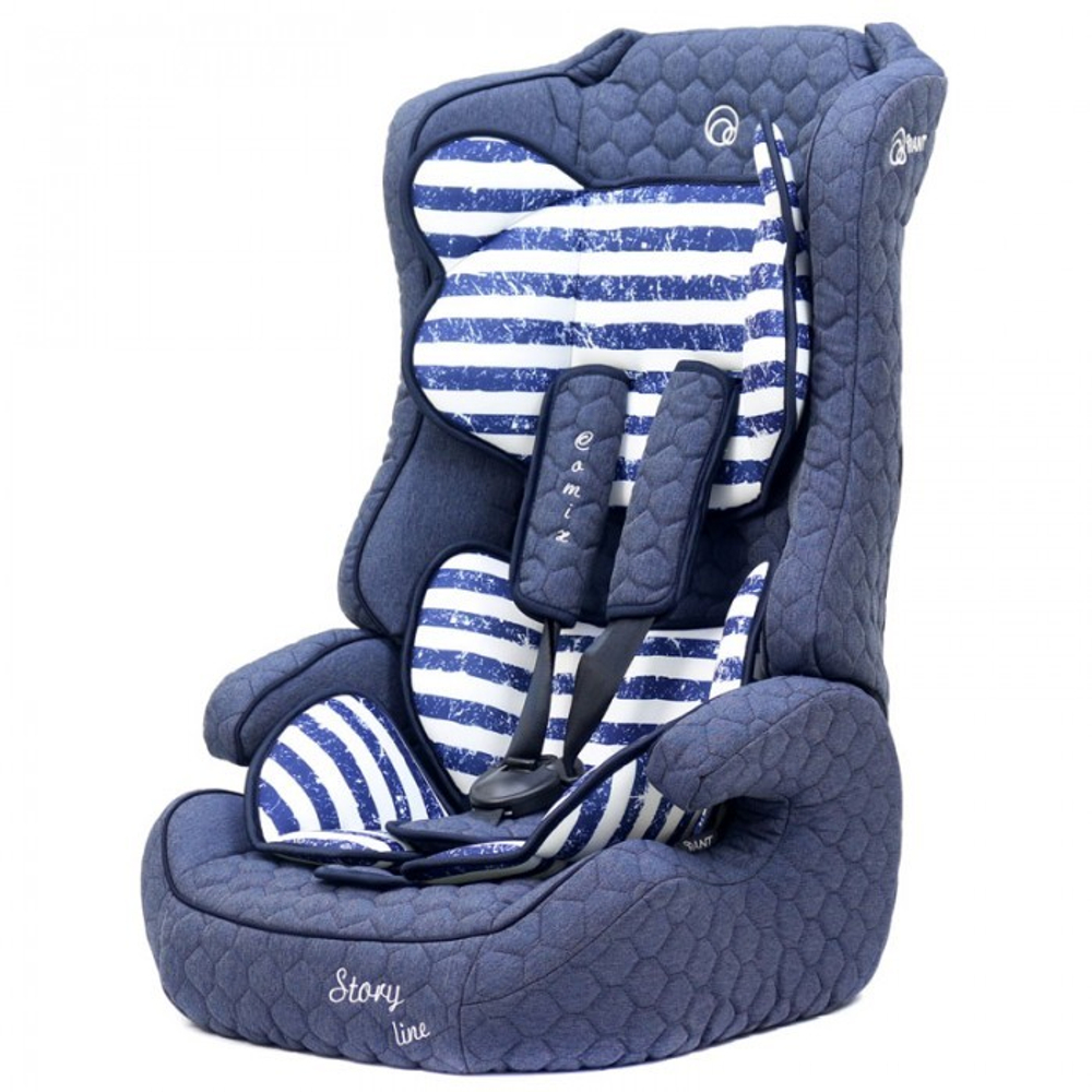 Автокресло Rant LB513 "Comix" Story line (blue) группа 1-2-3  (9-36 кг)