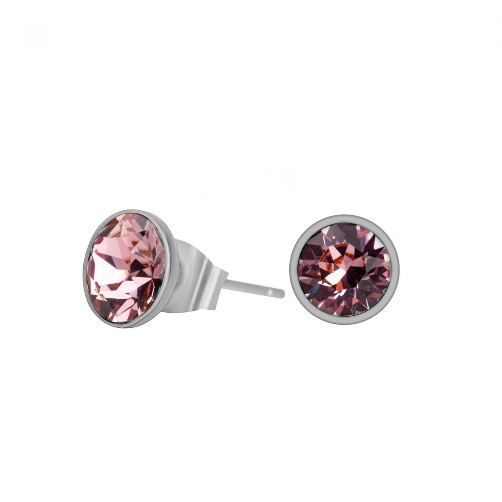 Серьги-пусеты Fiore Luna Light Rose SWE298 LR S