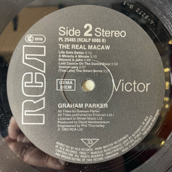 Винтажная виниловая пластинка LP Graham Parker The Real Macaw (Германия 1983)
