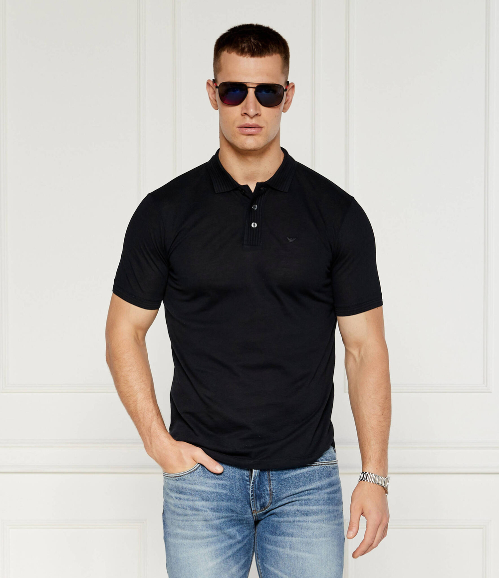 Поло Emporio Armani - темно-синий(6D1F69 1JTKZ)