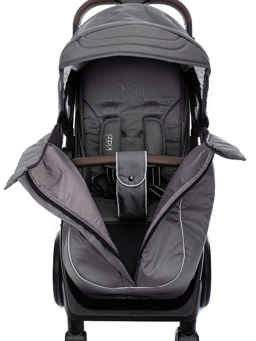 Прогулочная коляска Kidzi Storm Gray