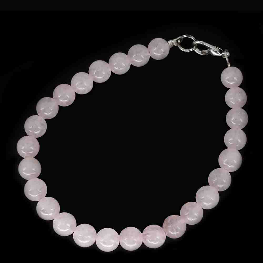 Браслет "Келли 6" розовый кварц