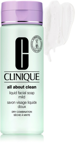 Clinique Liquid Facial Soap Mild - жидкое мыло для сухой и комбинированной кожи /   400  ml  / GTIN 20714322014