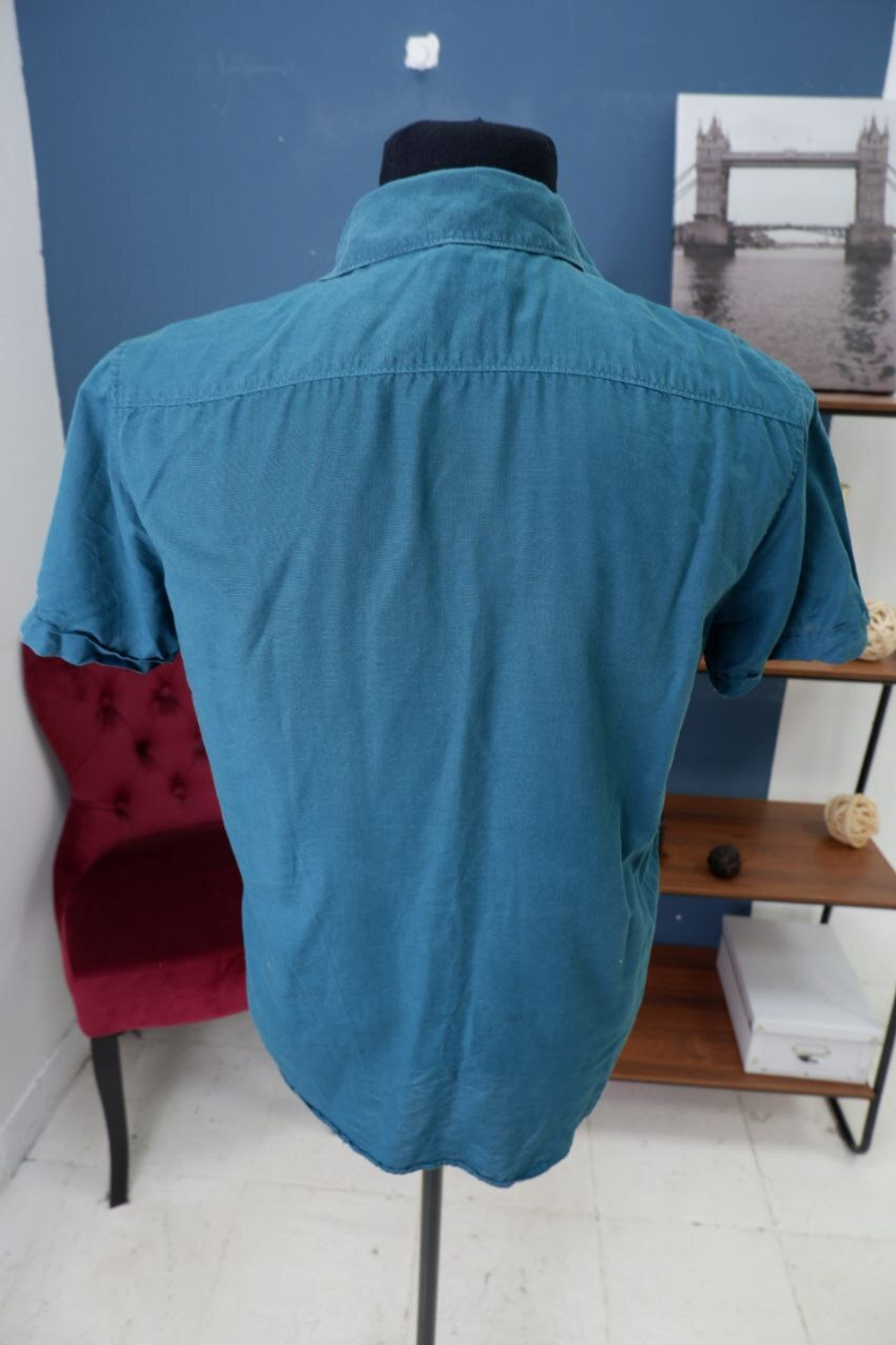 Рубашка O'stin с коротким рукавом 46 размер