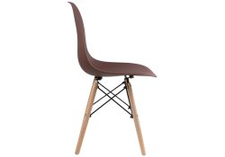 Пластиковый стул Eames PC-015 brown