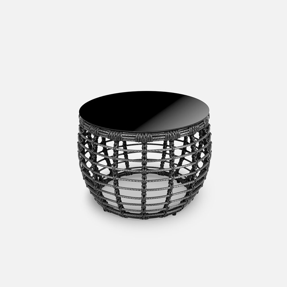 Стол Lotus D630 СТ кофейный  Чёрный металлик, RAL 9005, CT.Графит