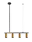 9001A-DW-4 BLACK+BRASS (1) Светильник (NW)