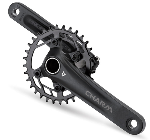 Система Prowheel MTB 1х(9/10/11S), 36T, сталь, 175, алюм,  Chainline 53, кв, интегр. вал, черн.