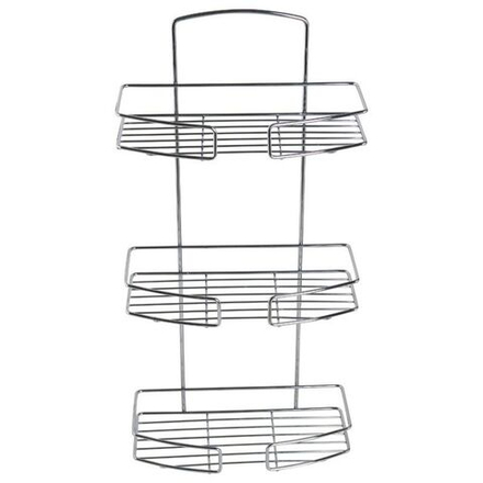 Полка 3-х ярусная прямая,сталь ML 013W030M44