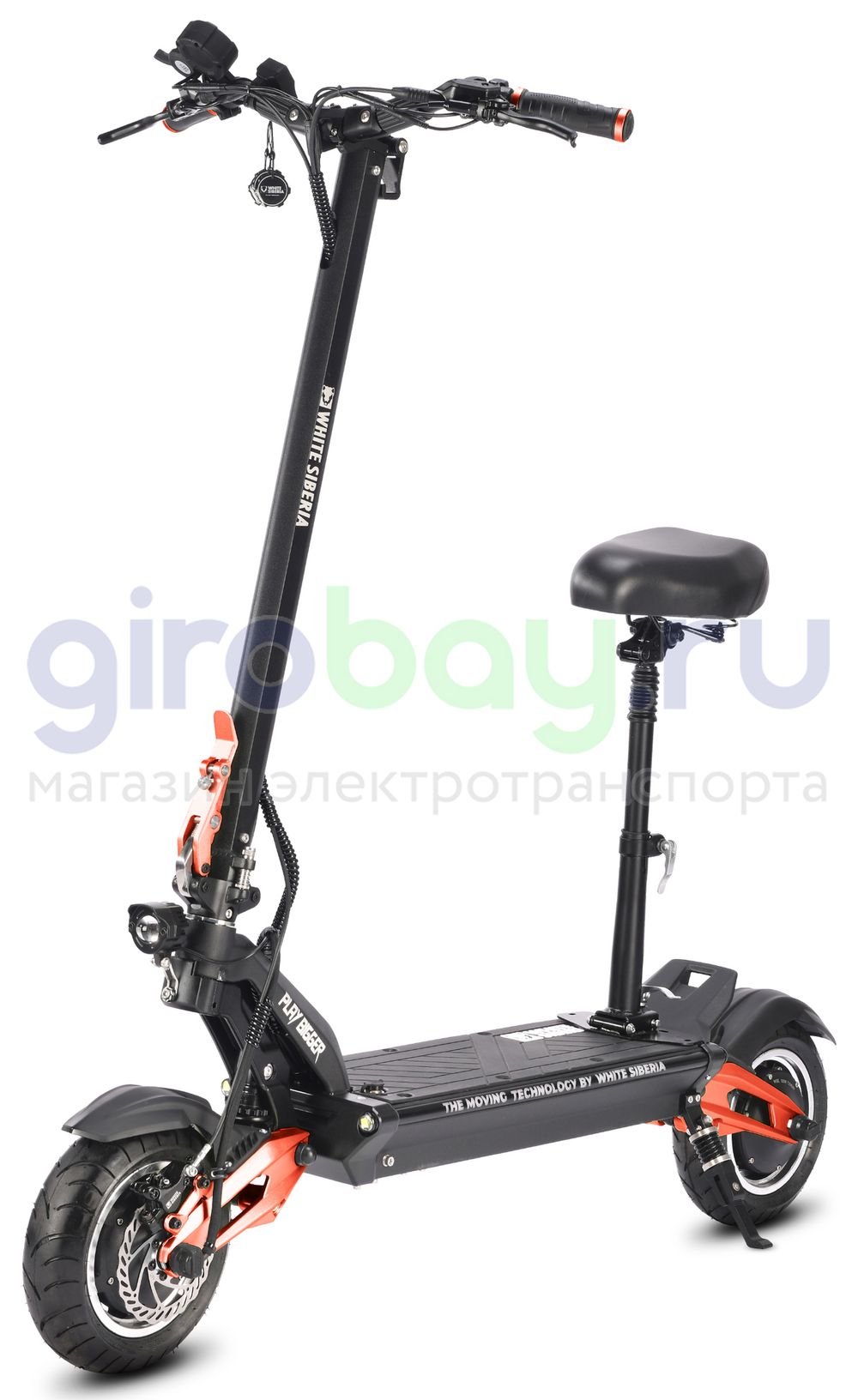 Электросамокат WHITE SIBERIA NERPA PRO 3600W Ferrari Red (красный) Электросамокат WHITE SIBERIA NERPA PRO 3600W Ferrari Red (красный) фото №1