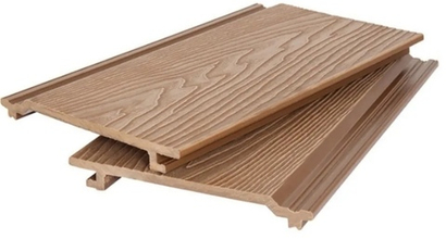 Фасадная панель ДПК 3D Дуб Текстурированная 157*20*3000мм 0,471м2