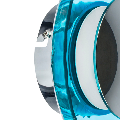 809015 Бра CELESTA LED 6W 300LM ХРОМ/ГОЛУБОЙ 3000K