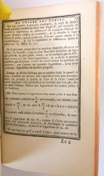 "Tables de logarithmes (Таблицы логарифмов)"  M.DCC.LXXXI (1781 г.)   Антикварная книга