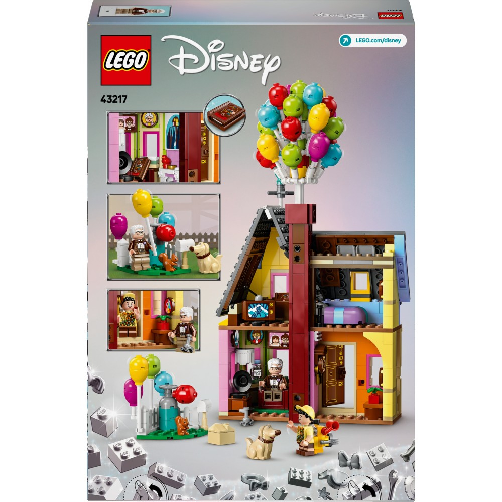 Конструктор LEGO Disney 43217 Дом из мультфильма «Вверх» — фото 3