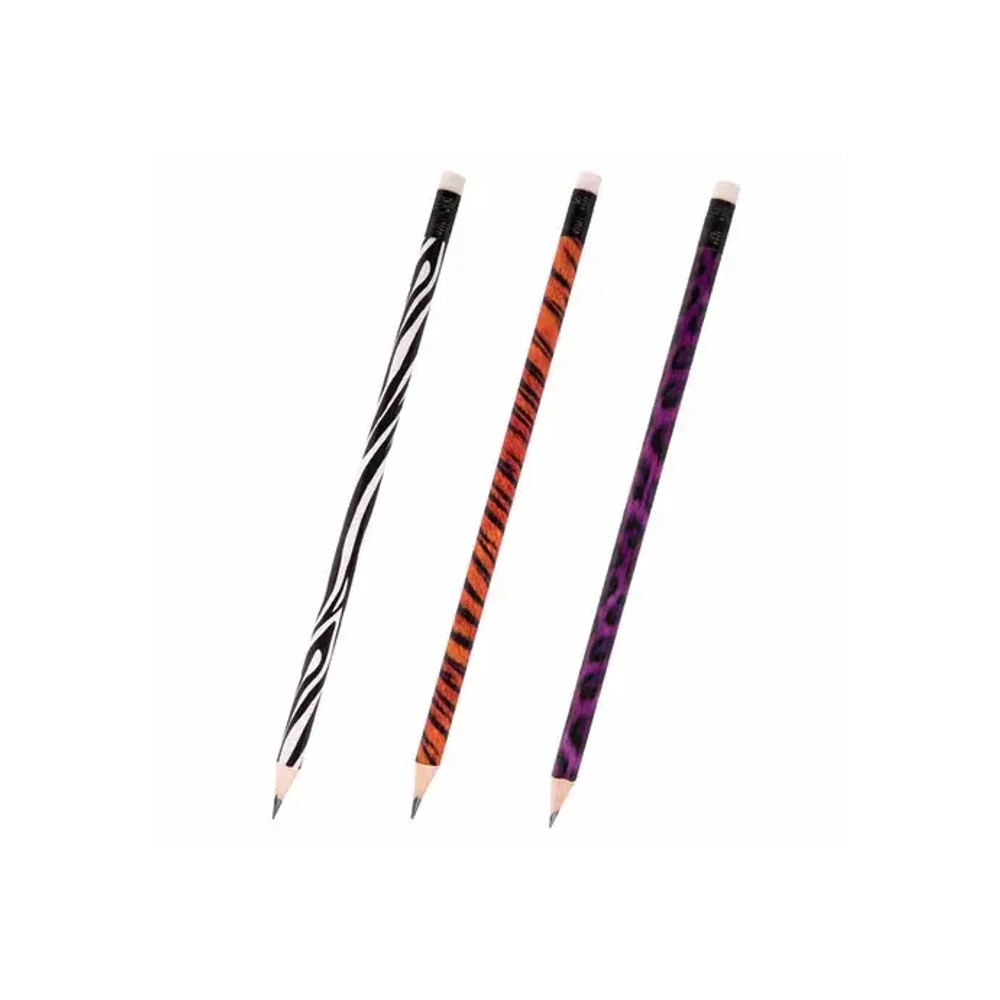 Карандаш чернографитный ЮНЛАНДИЯ АФРИКА, ластик 181769