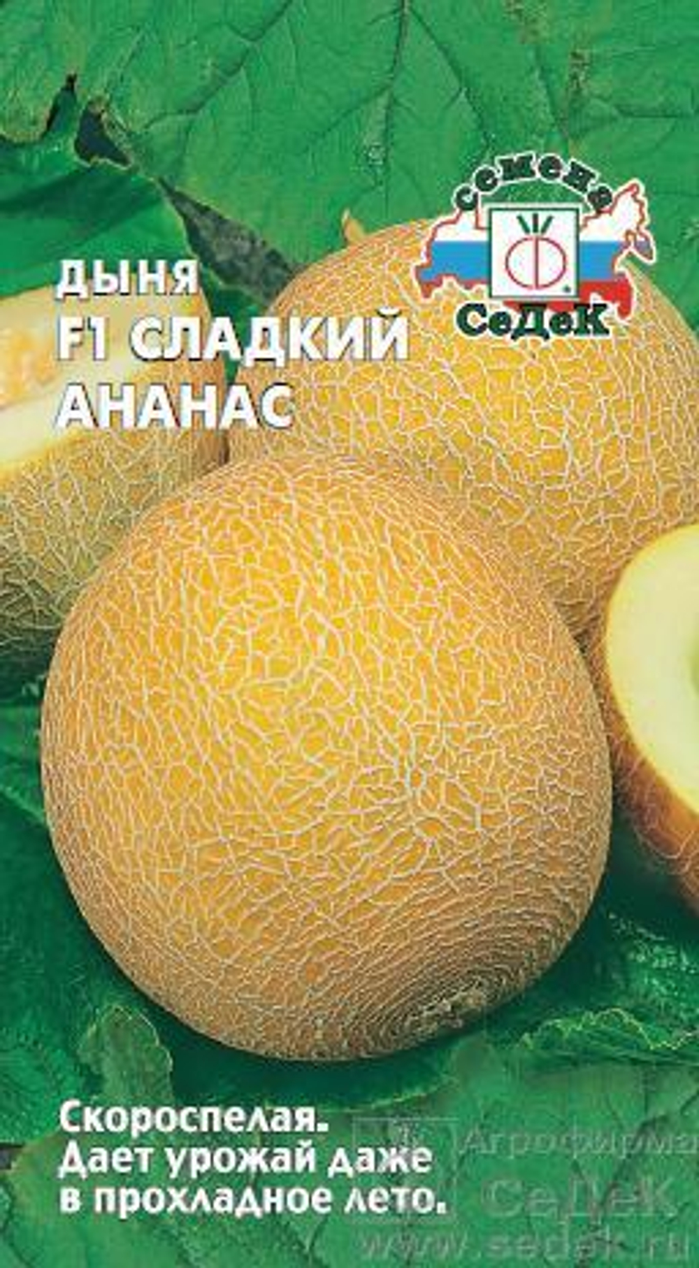 Дыня Сладкий Ананас F1 0,5 гр Седек