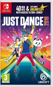 Just Dance 2018 (Nintendo Switch, Полностью на русском языке, Б/У)