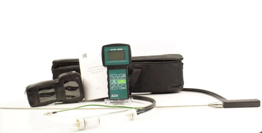 АГМ-505 газоанализатор дымовых отходящих газов переносной