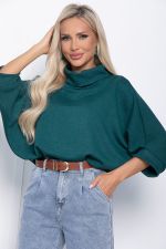 Блуза Барбара (зеленая) Б10986 LT Collection