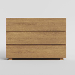 Комод, 110x71x45, Баямо, массив дуба цельноламельного, натуральный
