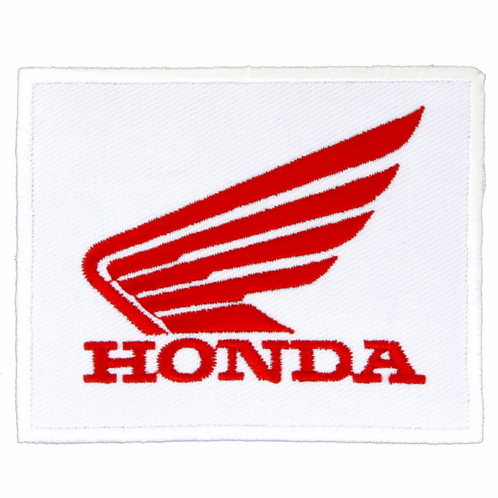 Нашивка Honda (белая)