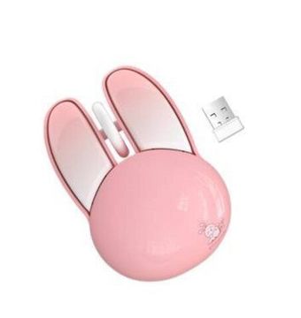 Беспроводная мышь Mofii M6AG 2.4G wireless mouse зая pink