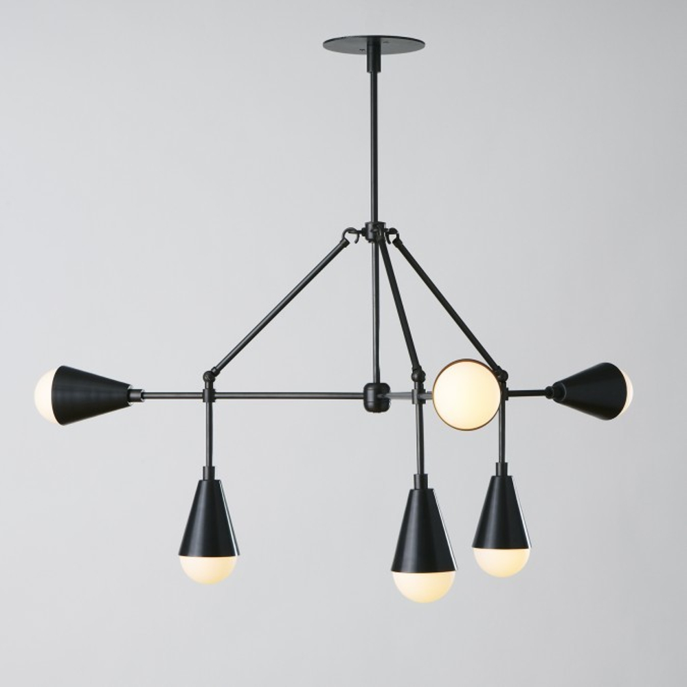 Pendant design lamp  Triad 6 by Apparatus