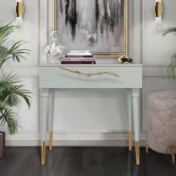 Консоль Арт Колор matte Стайл Голд Серый дым матовый