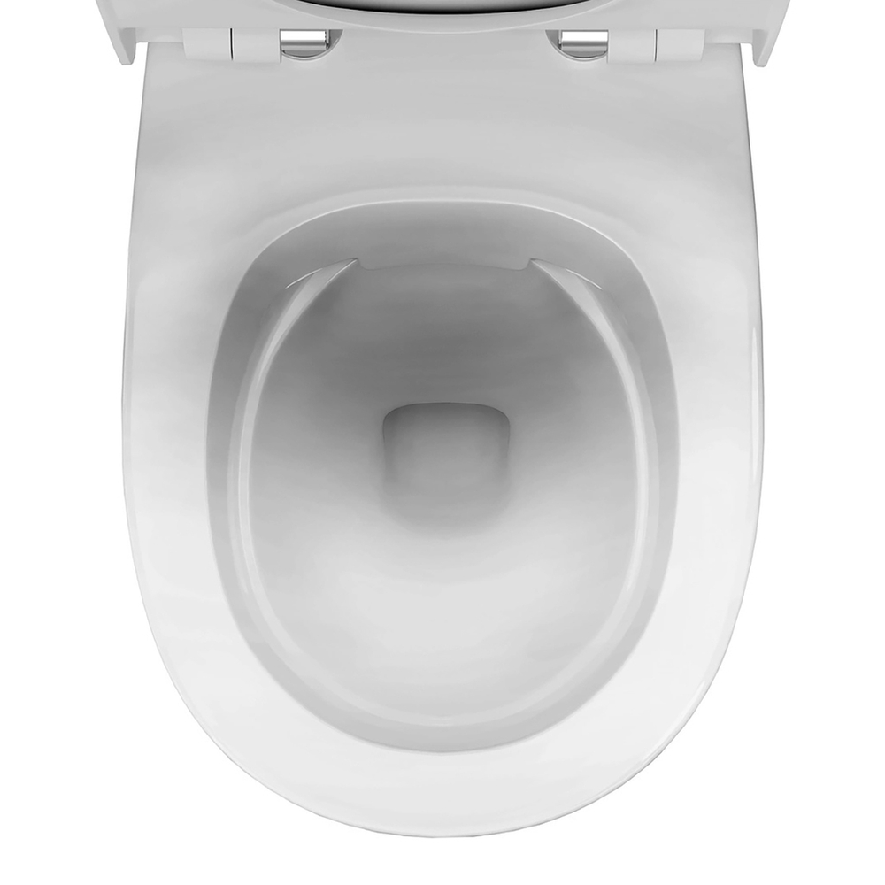 Унитаз-компакт "Альбано" R Slim МСМЛбезободк. (ниж.под,гор.выпуск, сид.полип.м/лифт2кн.арм.) КЕРАМИН