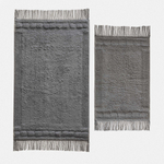 Набор из двух ковриков для ванной Luna | серый