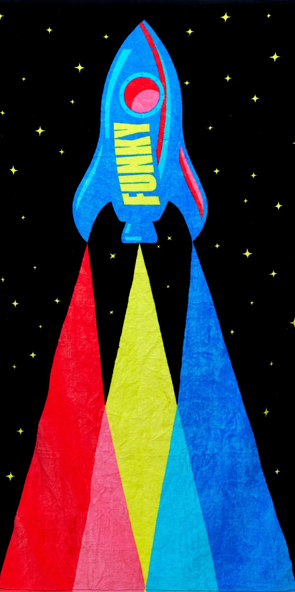Хлопковое полотенце FUNKY Pocket Rocket