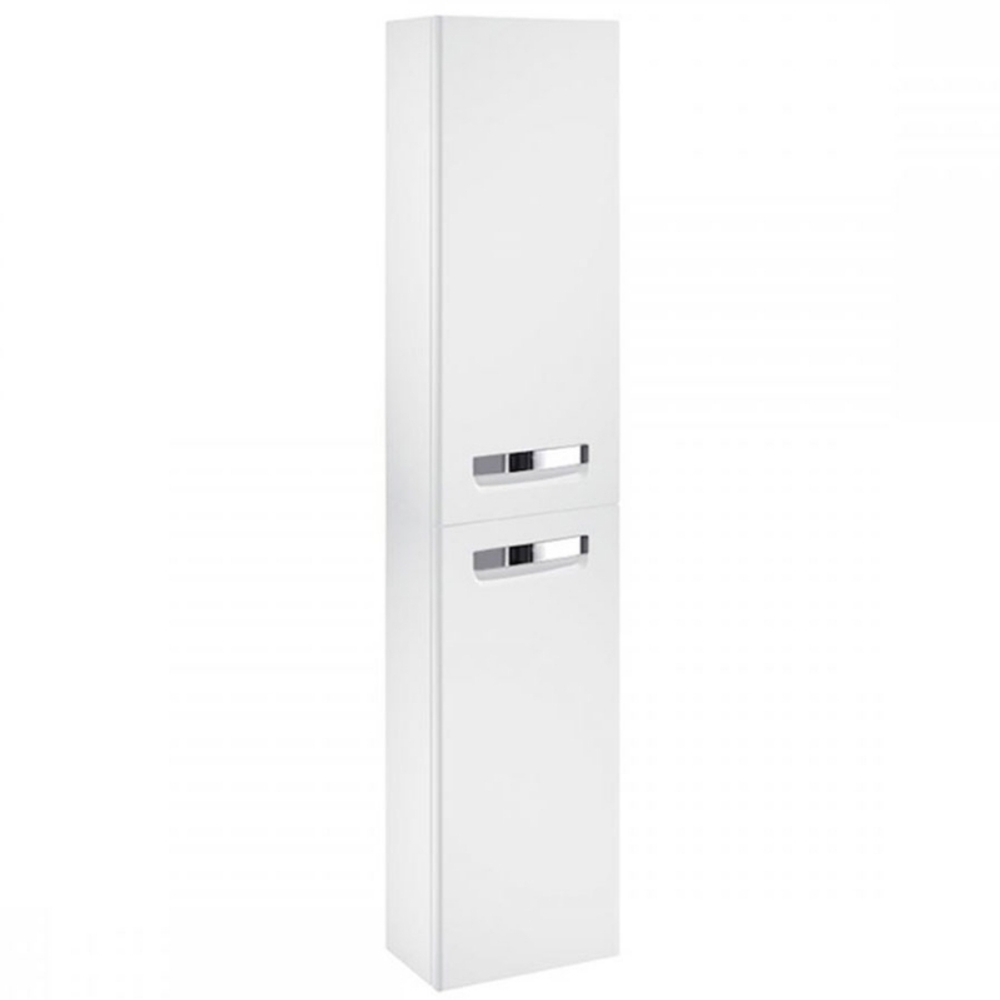 Шкаф пенал Roca The Gap 35 ZRU9302884 L подвесной Белый глянцевый