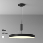 Потолочный светодиодный светильник Maytoni Zon C032CL-90W3K-RD-B