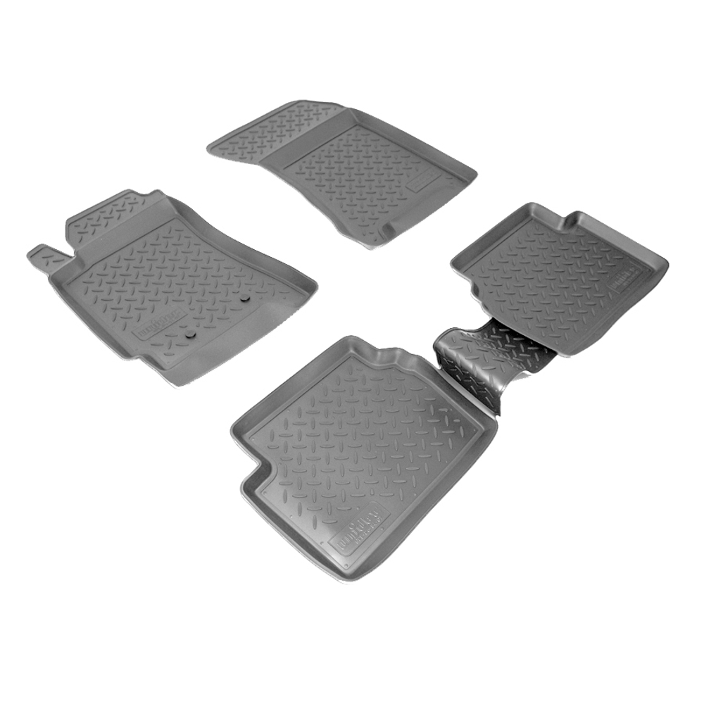 Ковры в салон Norplast/Unidec для Subaru Forester (2002-2008)Полиуретан,Черный, арт.NPL-Po-84-07